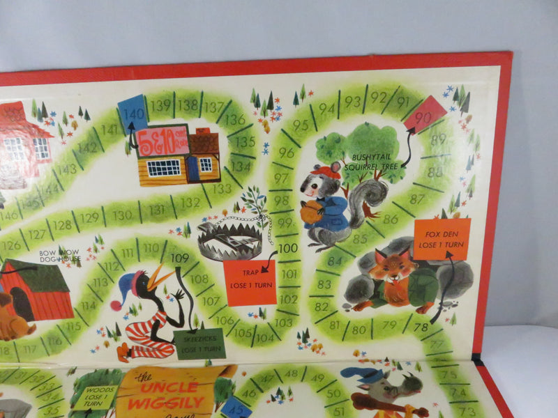 Uncle Wiggily Game Board c1961 Replacement Board 16¼ Inch Vintage Howard R. Garis Design
