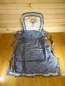 Vintage Cannon Farmhouse Full Bib Apron Retro 1980's Kitchen Wear