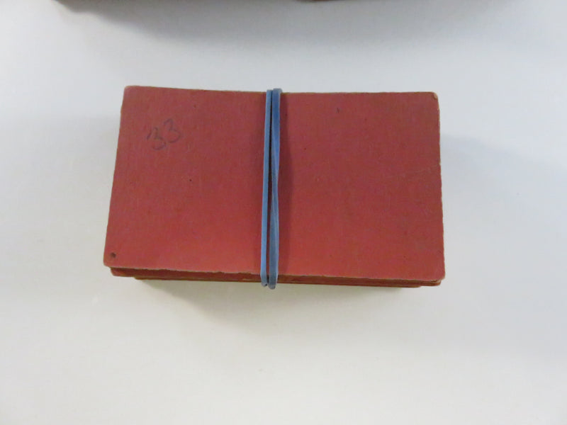 Vintage Uncle Wiggily Metal Player Tokens and Early Thick-Stock Game Cards c1930s–1940s