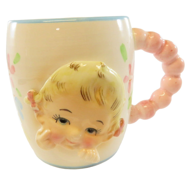 Vintage Ceramic Baby "All Gone" Coffee Mug Inarco Japan E-133 — Pottery & Glass:Pottery & China:China & Dinnerware:Nippon — f