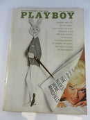 Vintage 1963 1964 Playboy Magazine Lot of 8 Issues with Original Centerfold Posters Mid Century Men’s Periodicals
