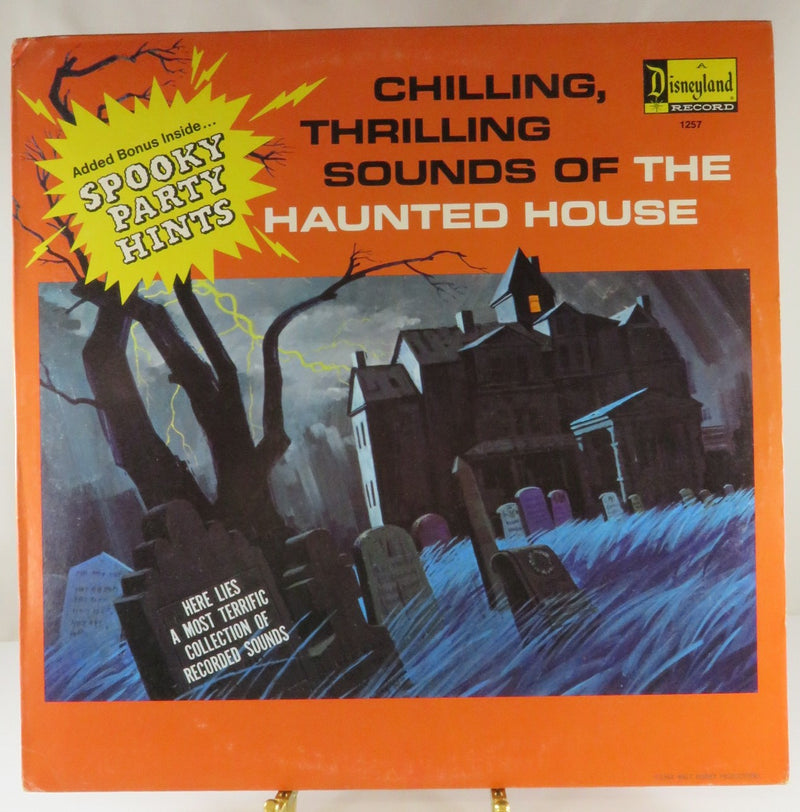 Walt Disney Studios Chilling Thrilling Sounds of the Haunted House 1257 Disneyland Records