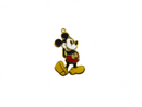 Pre-owned Enameled Mickey Mouse Charm Gilt Base Metal Missing O'Ring product image for Just Stuff I Sell, clear front view, neutral background, original listing photo, optimized descriptive alt text, centered composition