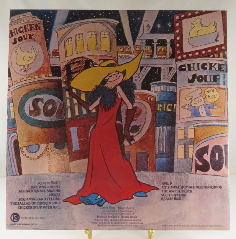 Carole King Really Rosie Vinyl LP ODE Records SP 77027 Gatefold Terre Haute