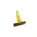 Ocracoke Lighthouse North Carolina Travel Souvenir Hat or Lapel Pinback — front view