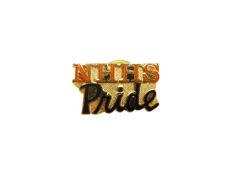 New Hanover High School North Carolina NHHS Pride Lapel Hat Pinback