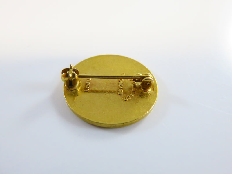 Vintage Teen-Age Hospital Volunteer Collar Pin J.O. Pollack Co Chicago Taiwan