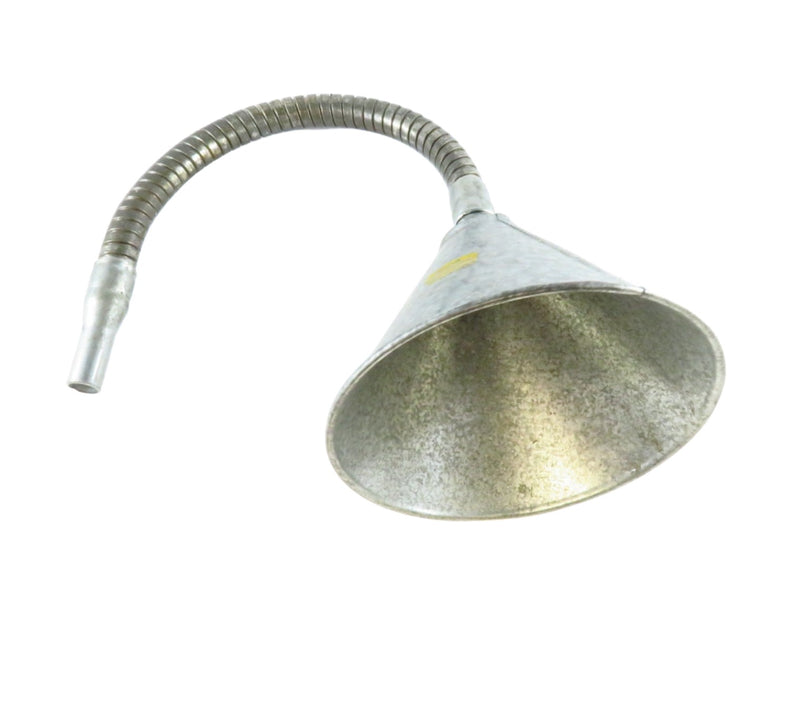 Oil Filler Galvanized Flexible Funnel 18 1/2