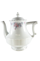 Limoges France Fine China Haviland Angelique Flower Leaf - Coffee Pot Teapot Tea — Pottery & Glass:Pottery & China:China & Di