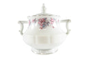 Limoges France Fine China Haviland Angelique Flower Leaf Coffee Tea Sugar Dish — Pottery & Glass:Pottery & China:China & Dinn