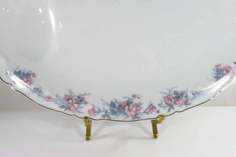 Limoges France Fine China Haviland Angelique Flower Serving Platter 13 1/2"