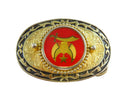 Vintage Shriners Gilded Belt Buckle 1 1/2" Belt ZB-003 For Restoration — Clothing, Shoes & Accessories:Specialty:Vintage:Vint