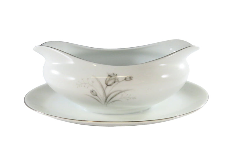 Creative Royal Elegance 9" Gravy Boat Fine China Floral Decor — Pottery & Glass:Pottery & China:China & Dinnerware:Nippon — f