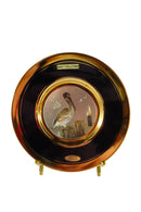 The Art of Chokin 24K Gold Rim Pelican Decorated 6 1/2" Decorative Plate — Pottery & Glass:Pottery & China:China & Dinnerware