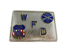 Vintage Wilmington Fire Department Belt Buck Poor Condition 1 3/8" Belt — Clothing, Shoes & Accessories:Specialty:Vintage:Vin