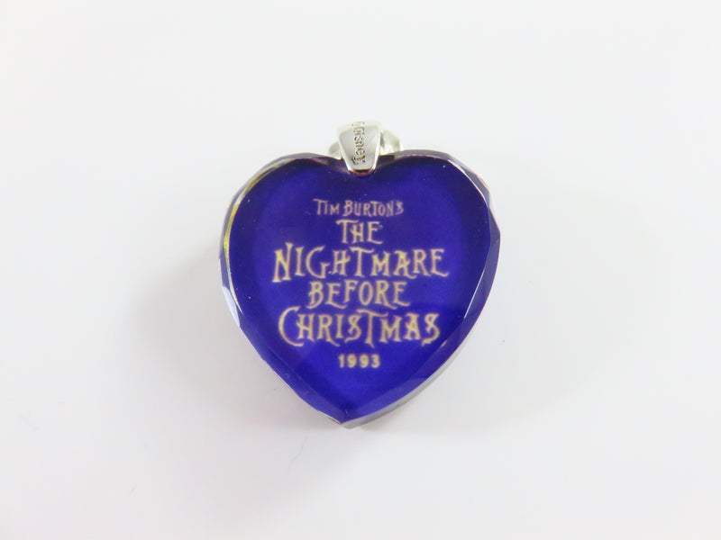 The Bradford Exchange Nightmare Before Christmas Crystal Heart Pendant