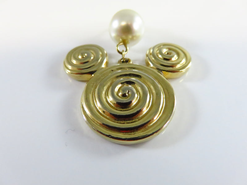 Vintage Mickey Mouse Pendant Swirling Mickey Mouse Lollypop Head