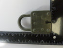 Vintage Master Lock Co. No. 99 Steel Padlock Milwaukee USA No Key