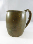 Engraved Copper World’s Fair 1934 Souvenir Cup Dad Chicago Century of Progress Vintage Mug