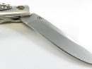 Vintage Folding Pocket Knife Stainless Blade Aluminum Handle “Laguiole-Style” Folder