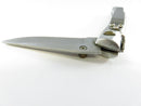 Vintage Folding Pocket Knife Stainless Blade Aluminum Handle “Laguiole-Style” Folder