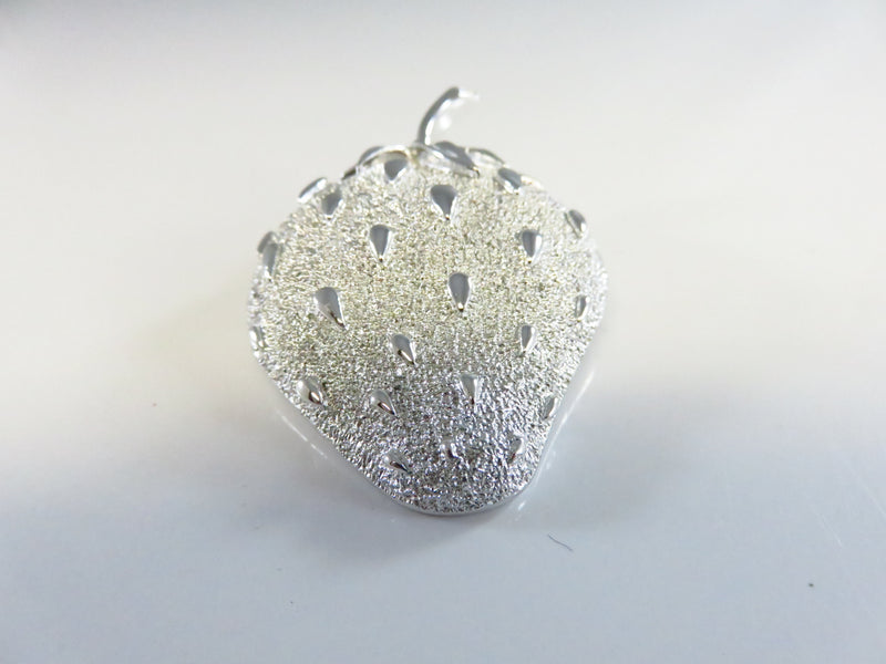 c1968 Strawberry Ice Brooch by Sarah Coventry