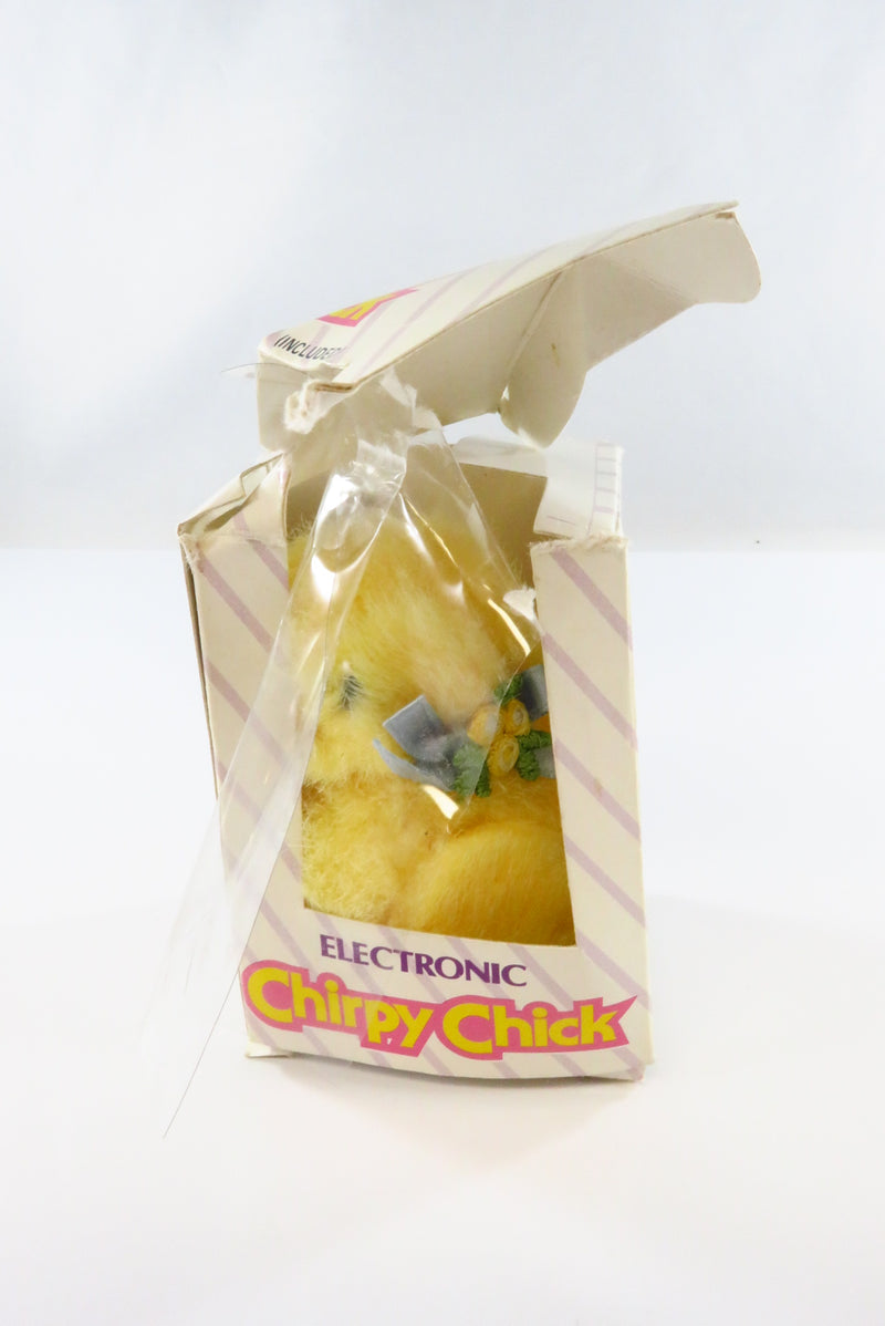1989 Novelty Electronic Chirpy Chick Royal Condor Hand Held Toy for Repair