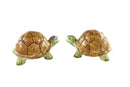 Otagiri Japan Mary Ann Baker Ceramic Turtle Salt & Pepper Shakers — front view