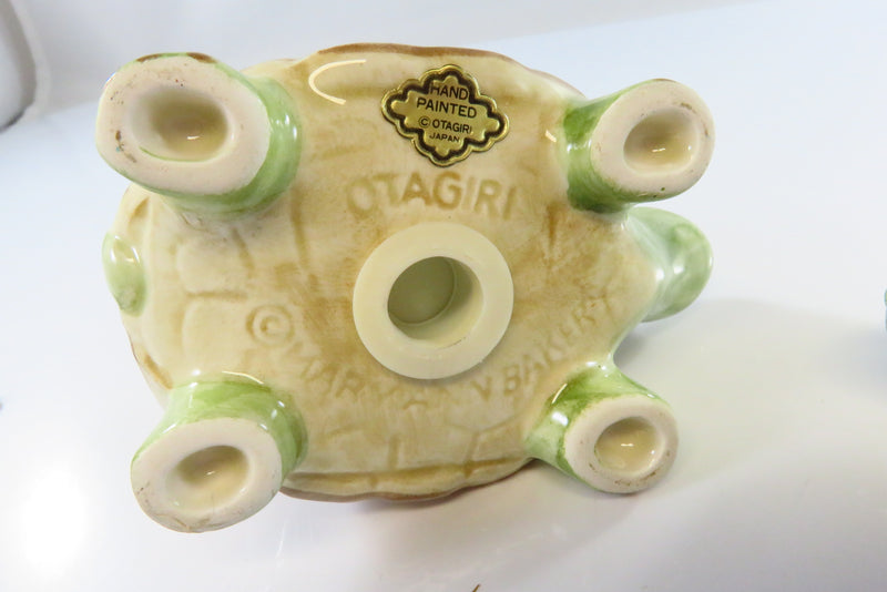 Otagiri Japan Mary Ann Baker Ceramic Turtle Salt & Pepper Shakers