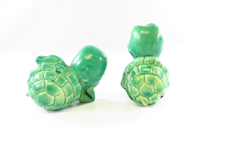 Hard Plastic Turtle Figures Pencil Toppers? C1990