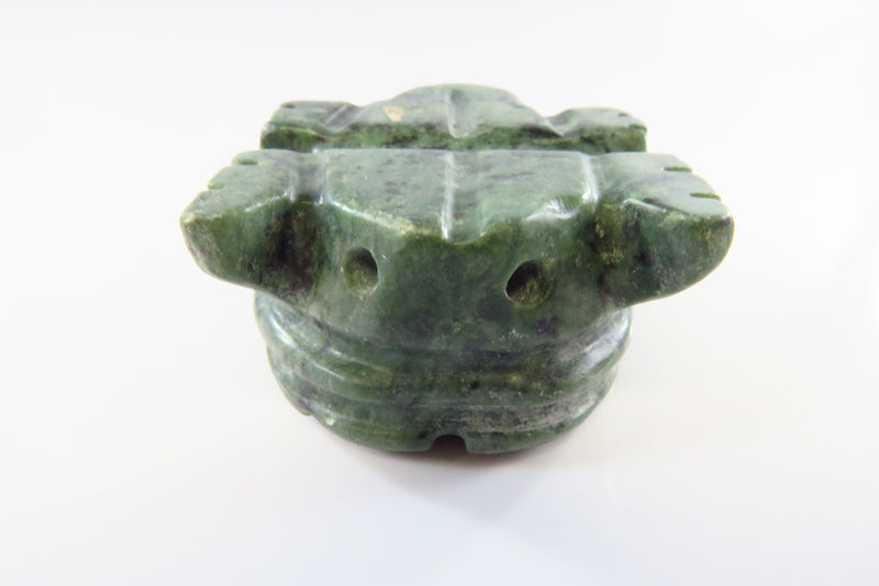 Southwestern Style Turtle Pendant Carved Stone Turtle 2" x 1 3/8" x 7/8"