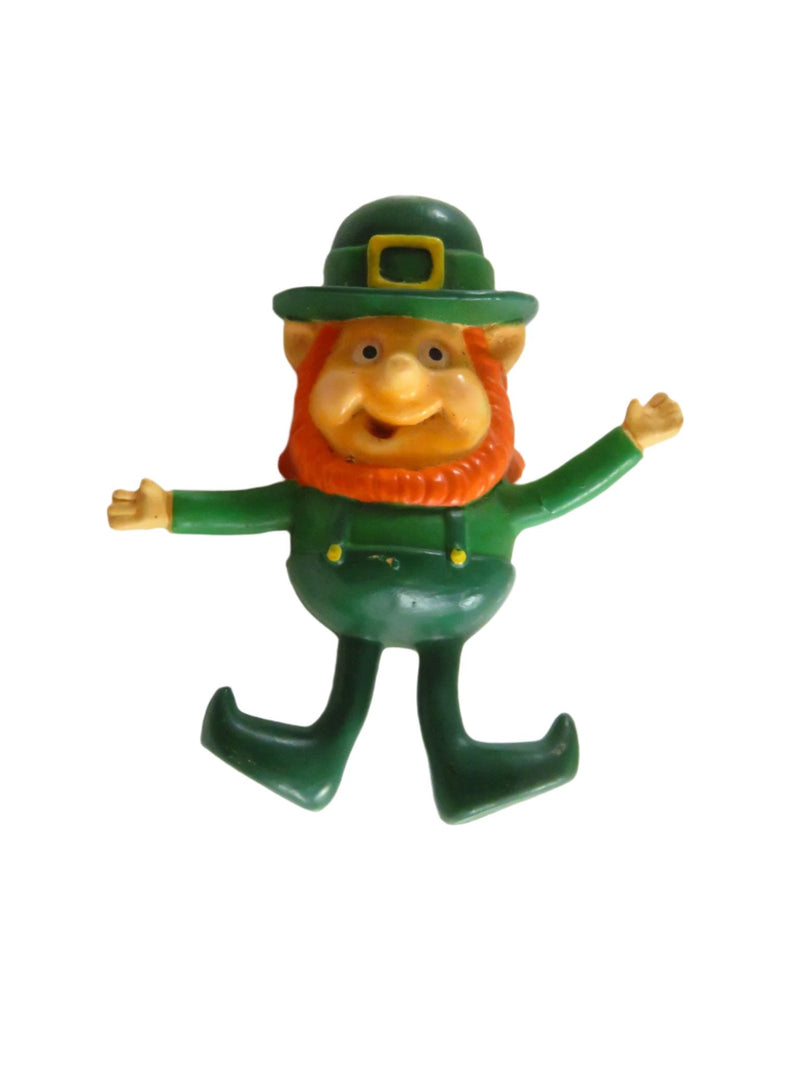 Irish Leprechaun St. Patrick's Day of Any Day Portable Party Pal Lapel Pin — front view