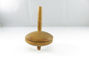 Vintage Handmade Wooden Spinning Top Folk Toy Turned Wood 2.75 Inch Traditional Toy