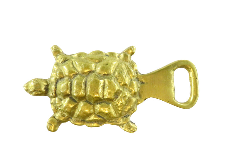 Vintage Brass Turtle Bottle Opener