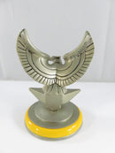 Franklin Mint Harley Davidson Pocket Watch Stand Eagle Fat Boy Design Display Base 3.5 Inch