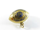 1971 North Carolina High School Football Championship Charm 1/20 12K Gold Filled