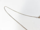 Charles Winston Sterling Silver Marcasite Heart Necklace Box Chain Italy