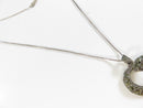 Charles Winston Sterling Silver Marcasite Heart Necklace Box Chain Italy