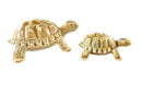 Wade of England Mom and Baby Turtle Porcelain Figurines — front view