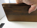Vintage Carvel Hall Woodlawn Stainless Steel Carving Set Walnut Handles Drawer Tray