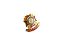 Vintage VFW (Veterans of Foreign Wars) Life Member Lapel Pin 10K GF LA — 10K — front view