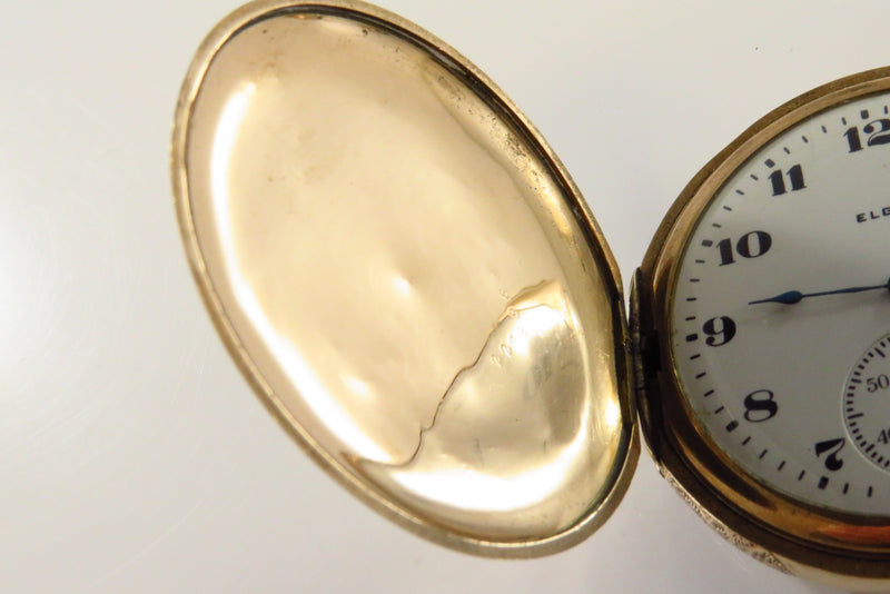 c1921 Elgin 12s 20 Year Cased Pocket Watch 15 Jewel Grade 314 Model 2