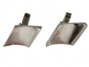 Vintage Sterling Geometric Form Cufflink Set Mid Century Taxco Mexico Signed JMB — Sterling Silver, Silver — front view
