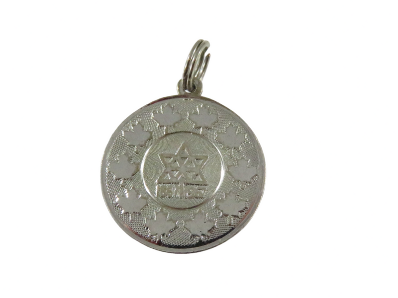 c1967 Silver Unknown Metal Centennial 1867 1967 Canada Charm