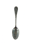 U.S. Capital Building Good Luck Washington DC Souvenir Spoon — Silver — front view