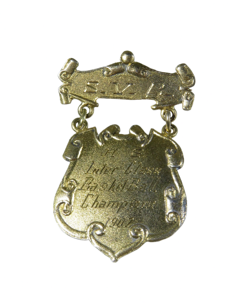 1907 Inter Class Basketball Champions Awarded to S. V. C. Edwardian School Award