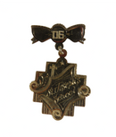 1906 St. Joseph’s School Edwardian Academic Award Medal in Solid 10K Yellow Gold with Pin Bar — Collectibles:Historical Memor