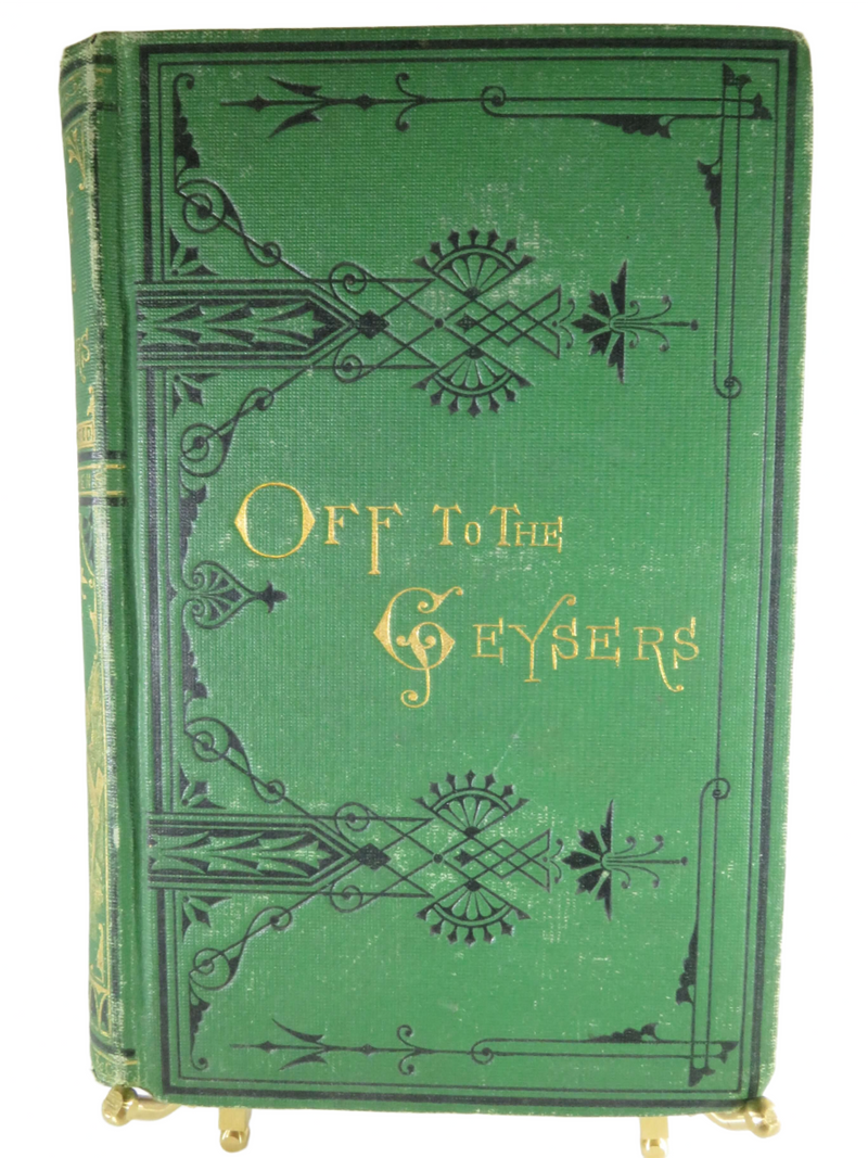 c1872 Off to the Geysers; The Young Yachters in Iceland C.A. Stephens Volume 3 — front view