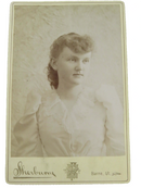 Edna S Clark Victorian Era Goddard Class of 1893 Sherburny Barre VT Antique Photo product image for Just Stuff I Sell, clear front view, neutral background, original listing photo, optimized descriptive alt text, centered composition