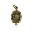 1942 Rotary Club Wellsville High School Scholastic Award 1st Year Medal Gold Fil — Gold — front view